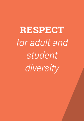 Respect for adult and student diversity
