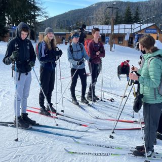 Outdoor Ed cross country skiing experience